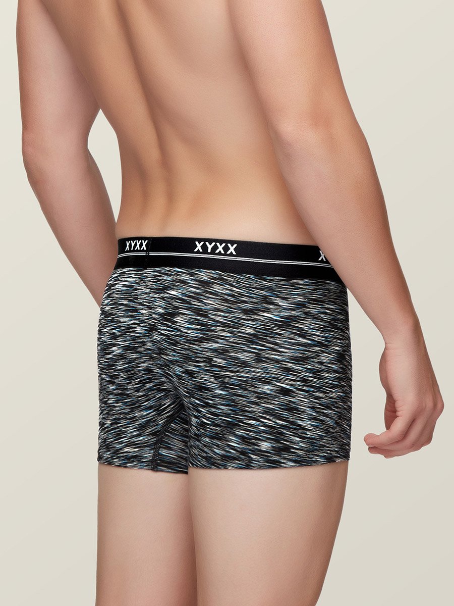 Modal Stretch Cross Dyed Trunks with Branded Elastic