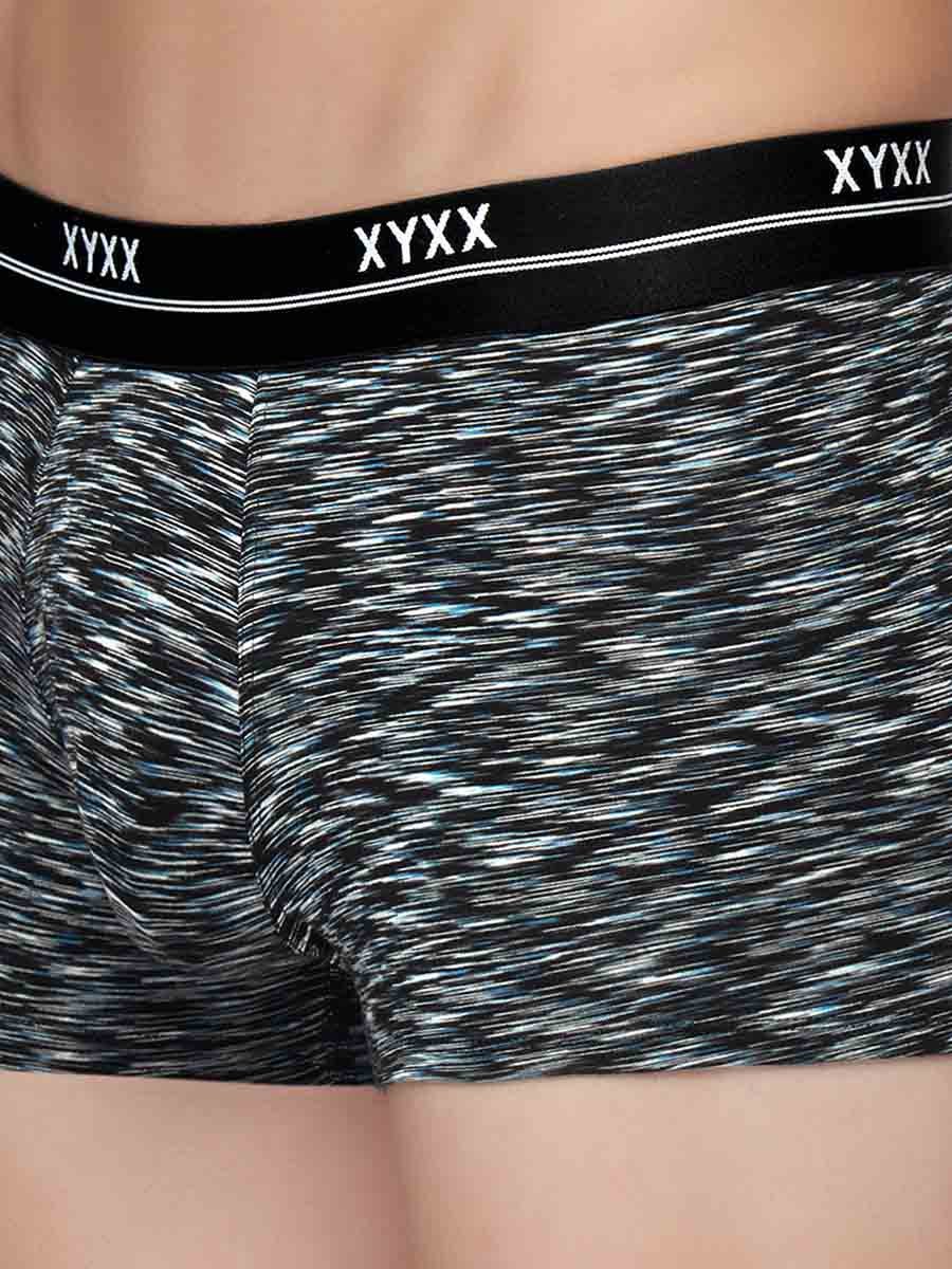 Modal Stretch Cross Dyed Trunks with Branded Elastic