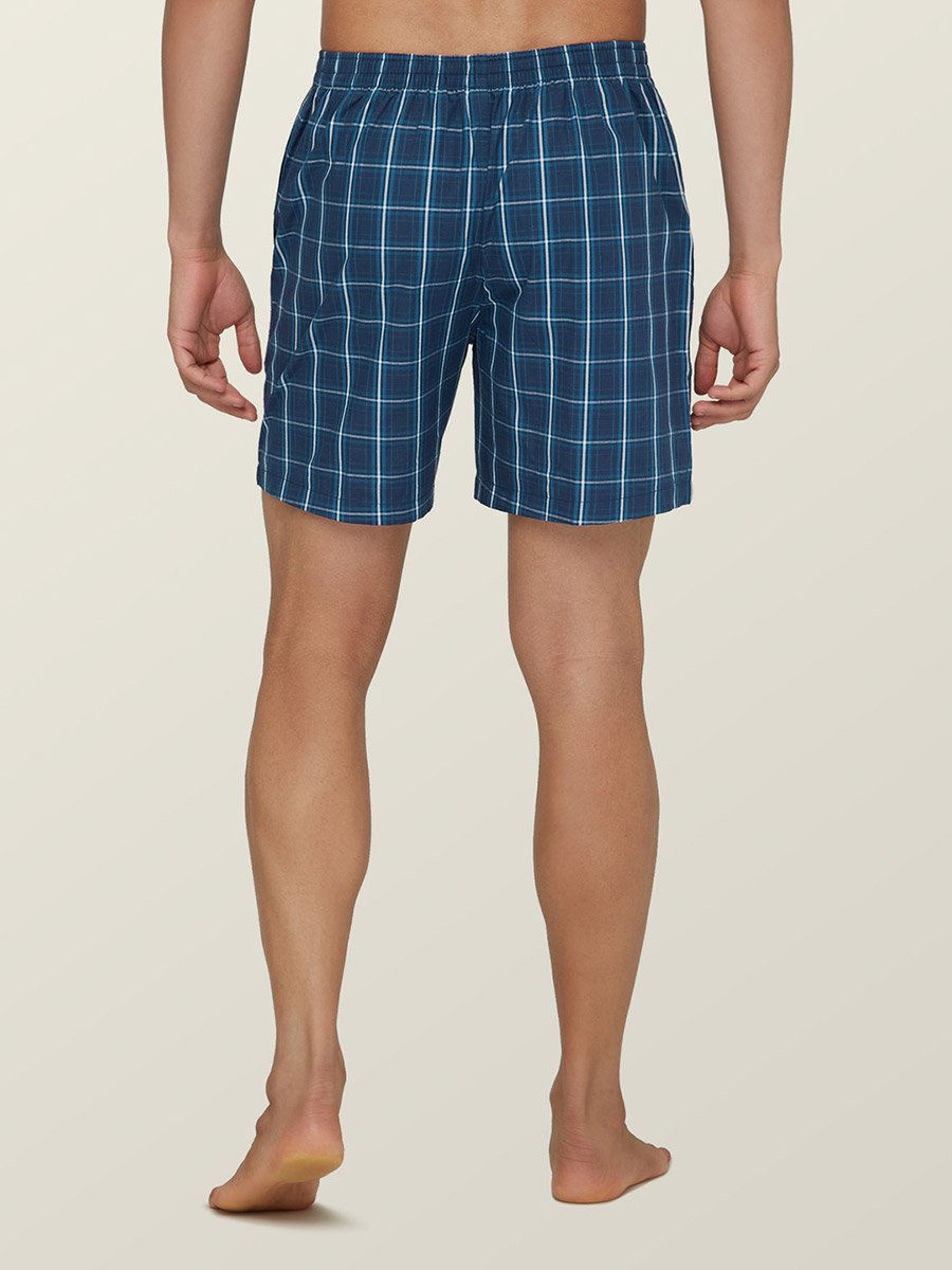 Cotton Boxer Shorts with Elasticated Waistband