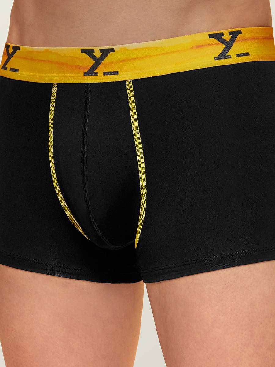 Modal Stretch Trunks with Printed Branded Elastic