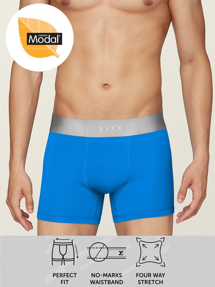 Modal Stretch Trunks with Branded Elastic