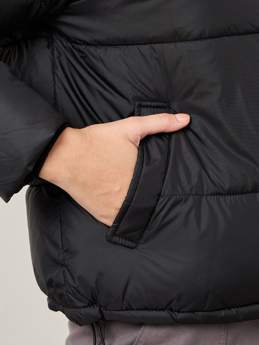 Regular Fit High Neck Padded Jacket