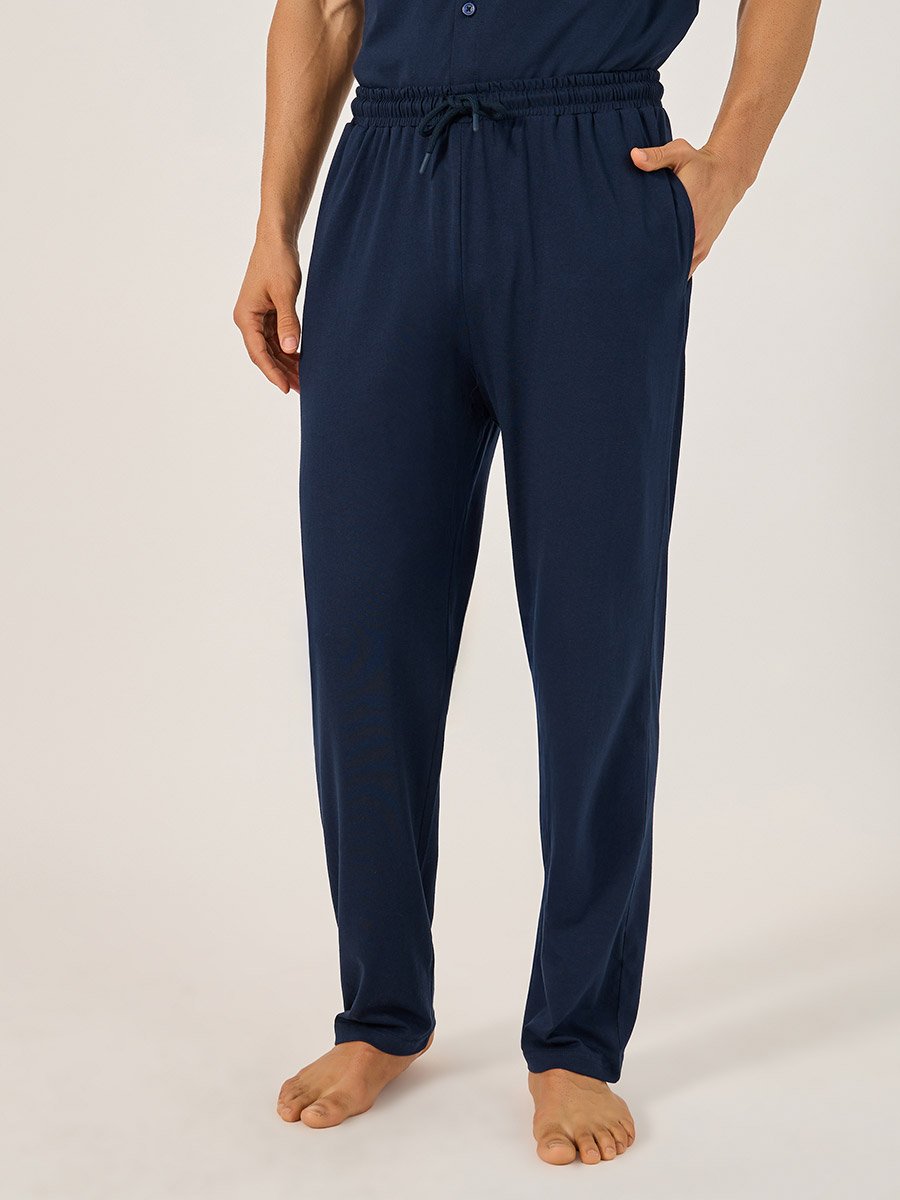 Solid Shirt and Pyjama Nightwear Set