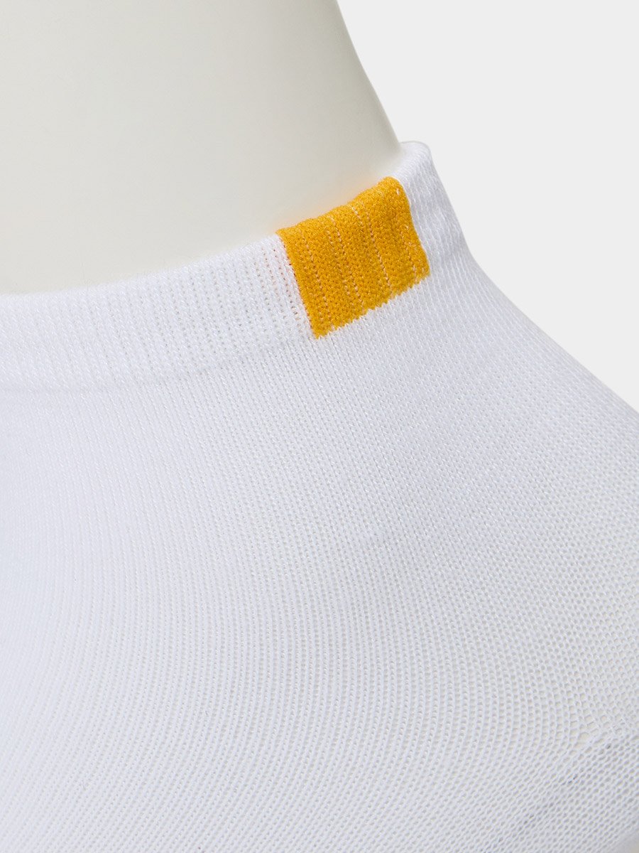 Pack of 5 - Contrast Accent Ankle Socks