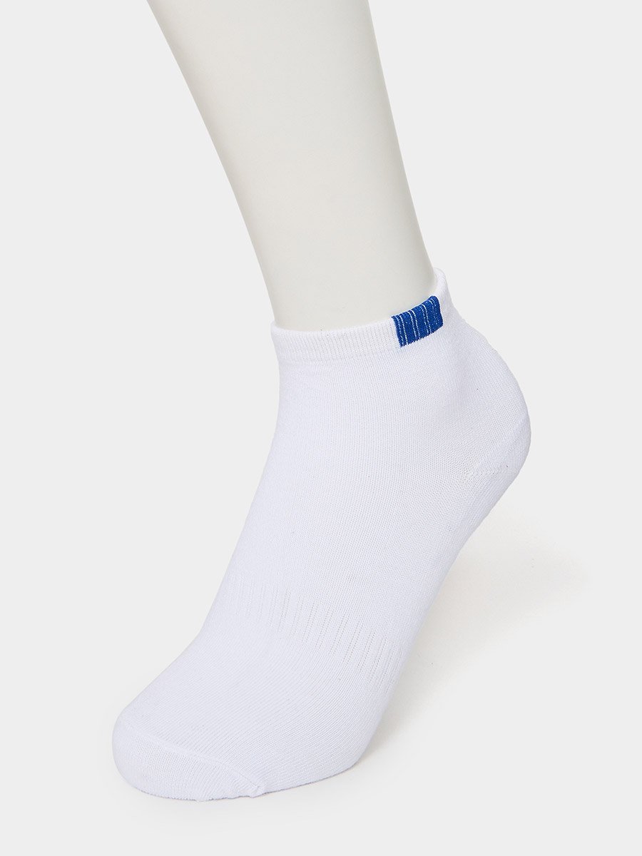 Pack of 5 - Contrast Accent Ankle Socks
