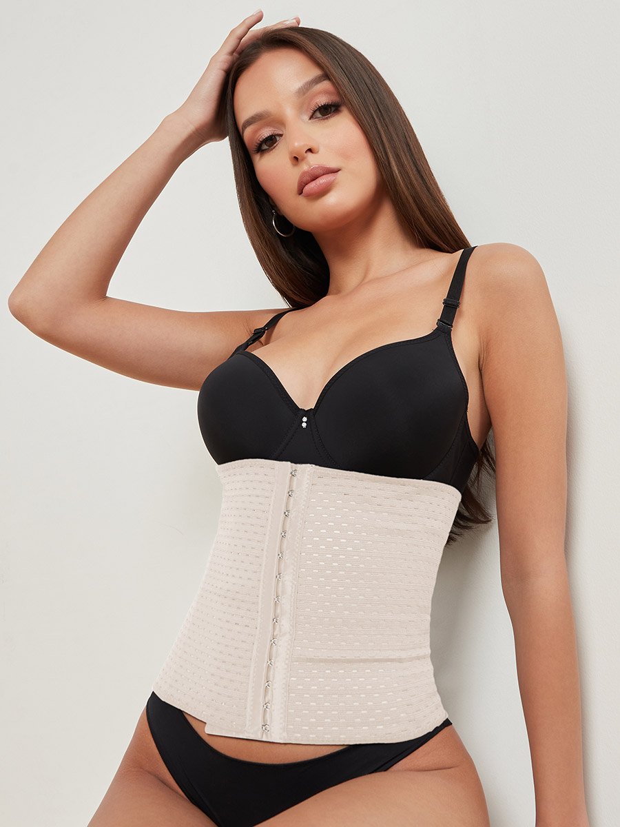 Waist Cincher With Hook and Eye Closure