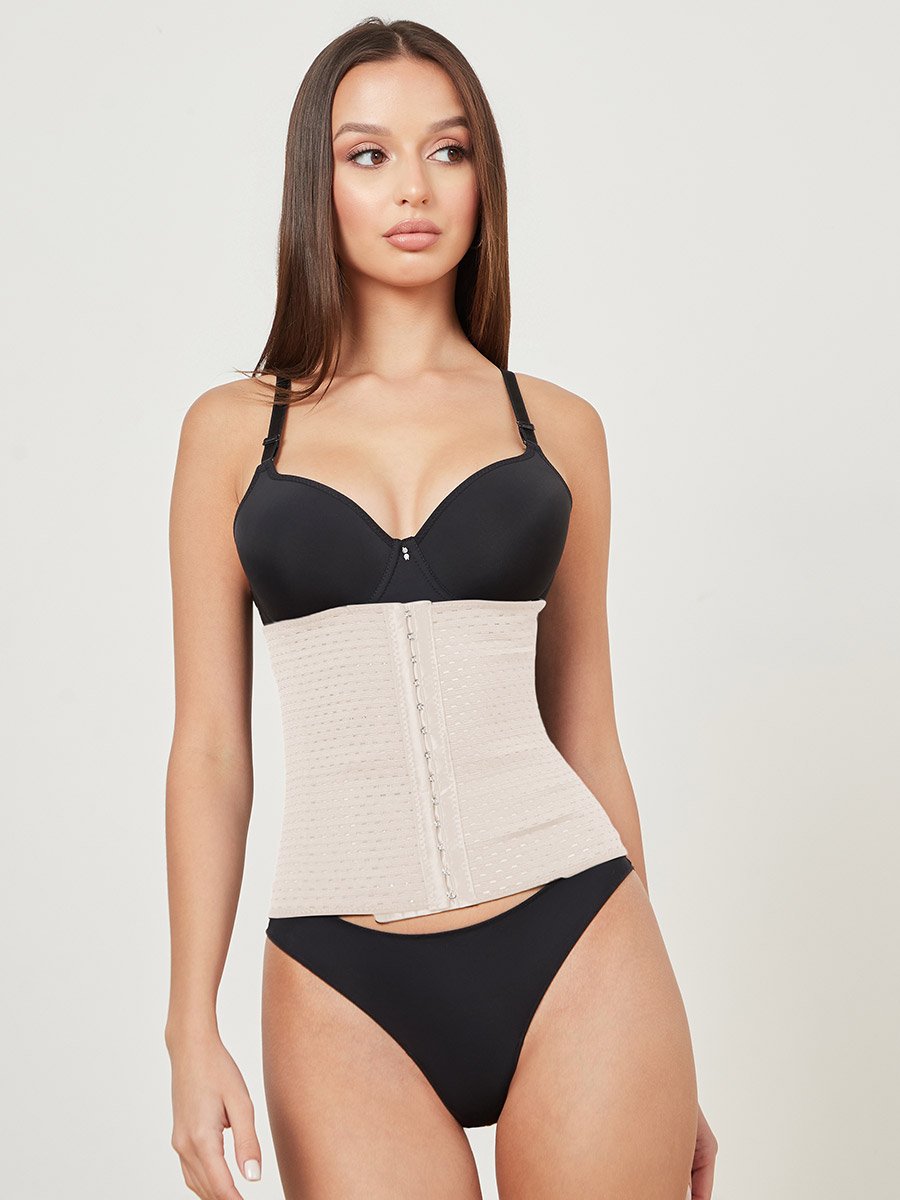 Waist Cincher With Hook and Eye Closure