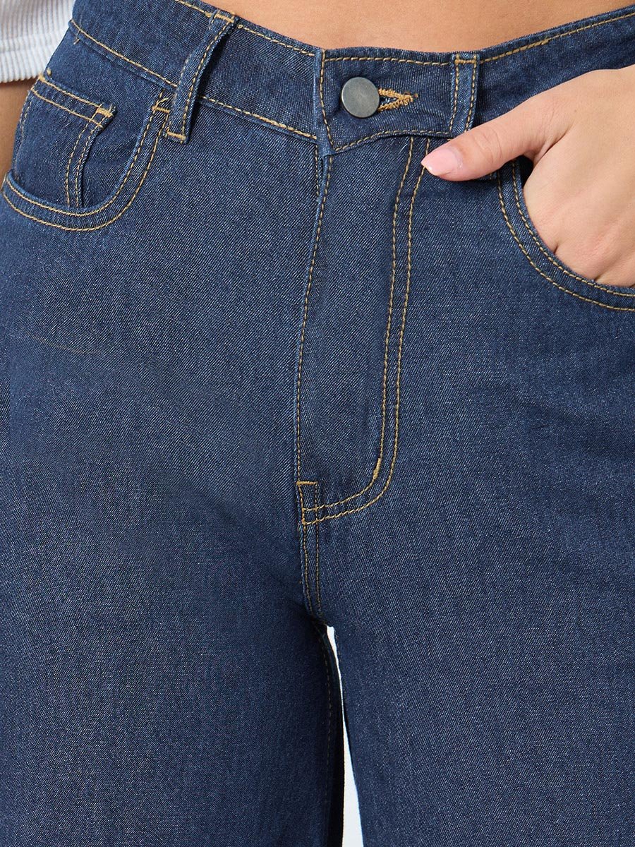 High Waist Wide Leg Jeans