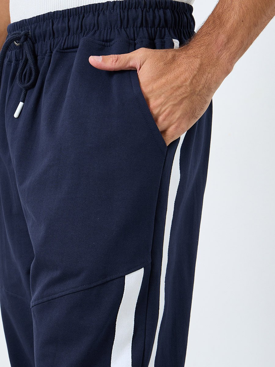 Twill Side Tape Oversized Joggers