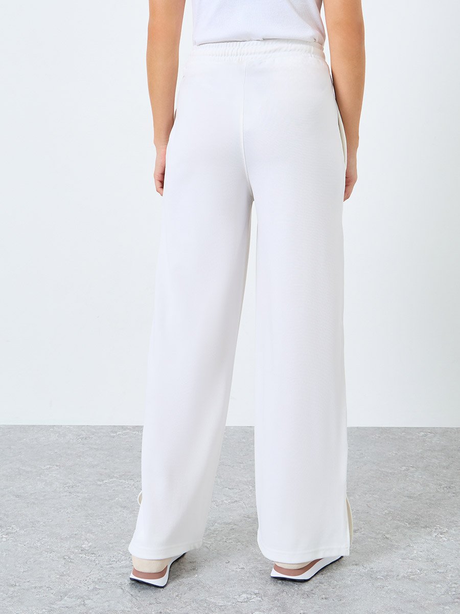 Wide Leg Jogger with Side Slit