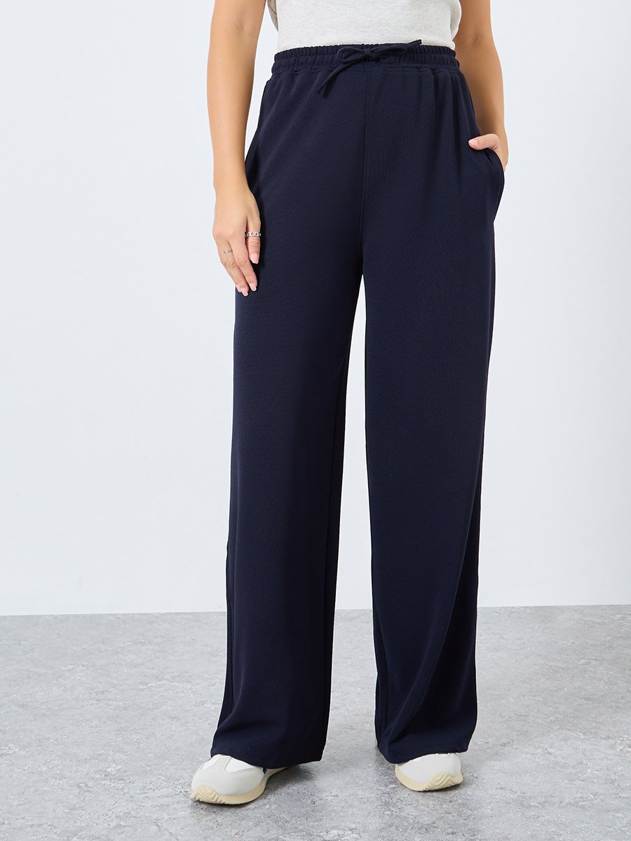 Wide Leg Jogger with Side Pocket