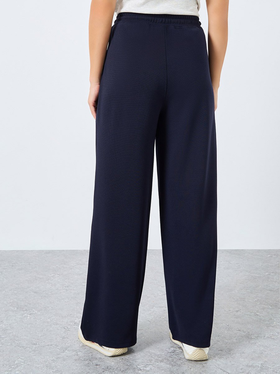 Wide Leg Jogger with Side Pocket