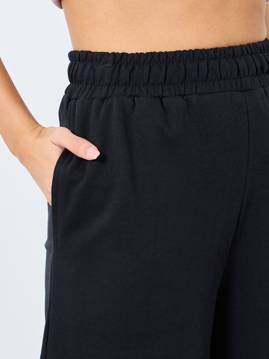 High Rise Side Slit Hem Jogger