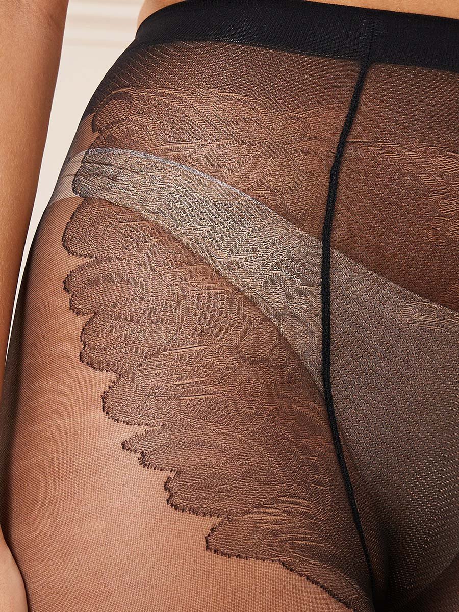 Patterned Nylon Tights