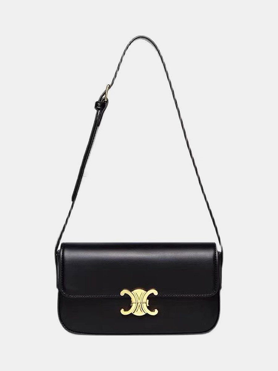 Embellished Flap Shoulder Bag
