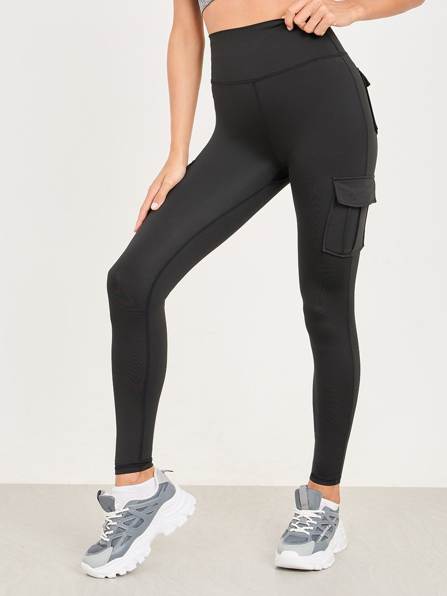 Flap Pocket Detail Leggings