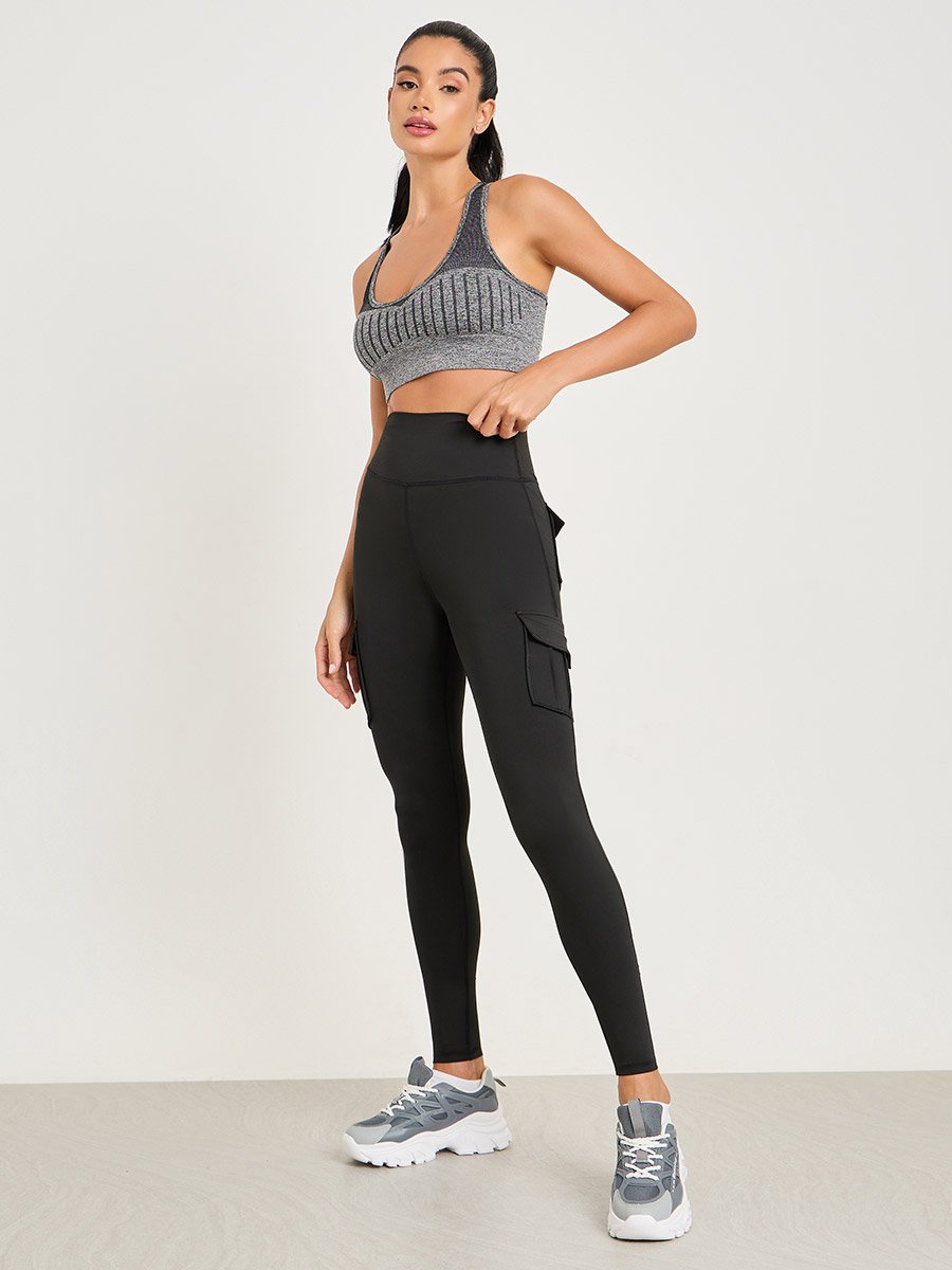 Flap Pocket Detail Leggings