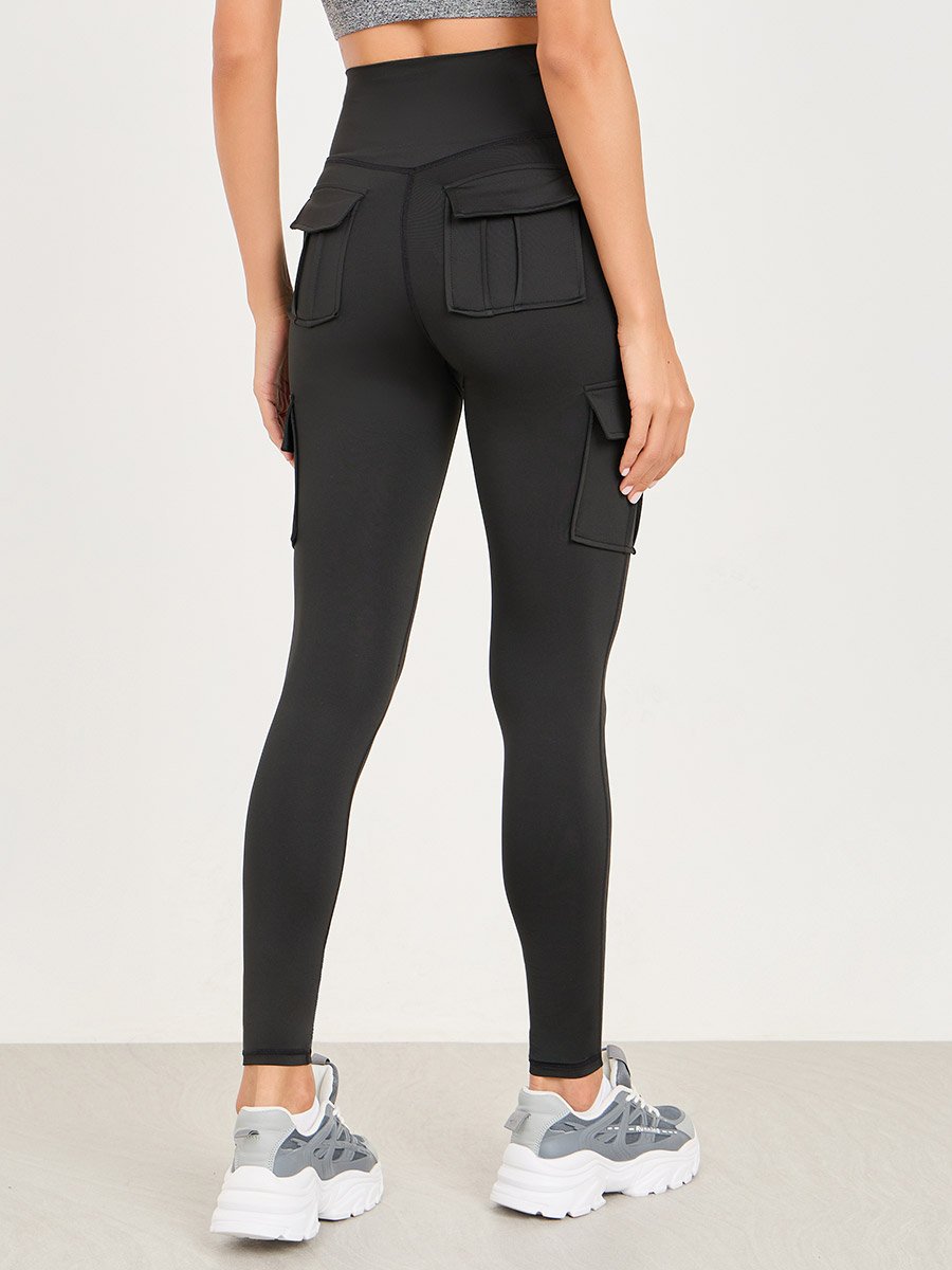 Flap Pocket Detail Leggings