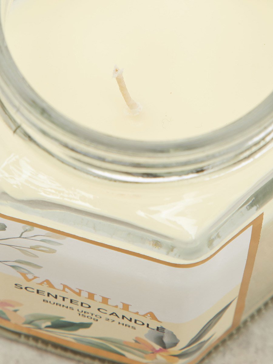 Vanilla Scented Jar Candle, 150gms