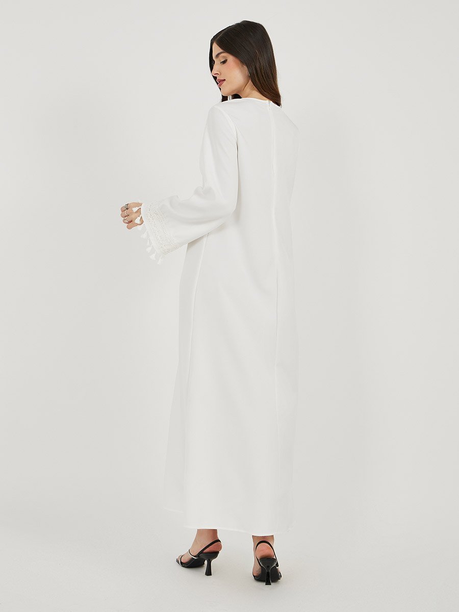 long sleeve shift maxi dress Cece Long Sleeve Maxi Dress