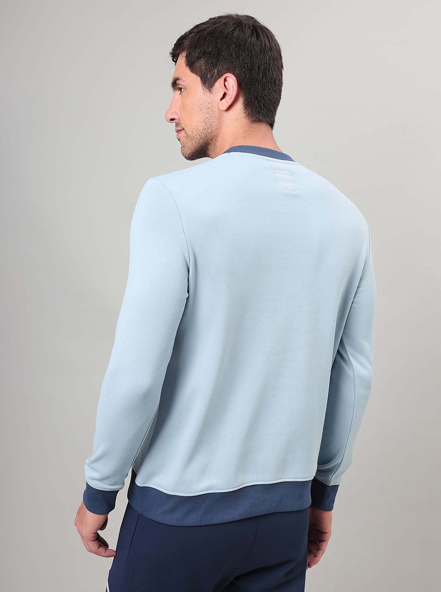 Full Sleeve Fleece Printed Sweatshirt