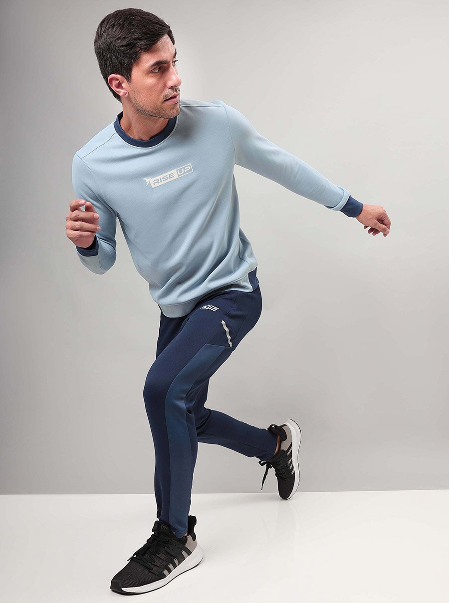 Full Sleeve Fleece Printed Sweatshirt