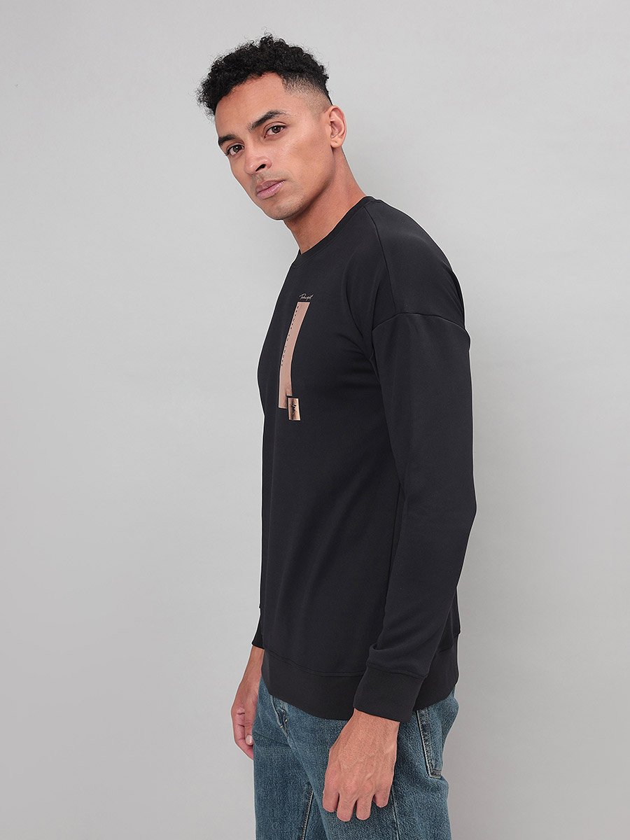 4-Way Stretch Printed Sweatshirt