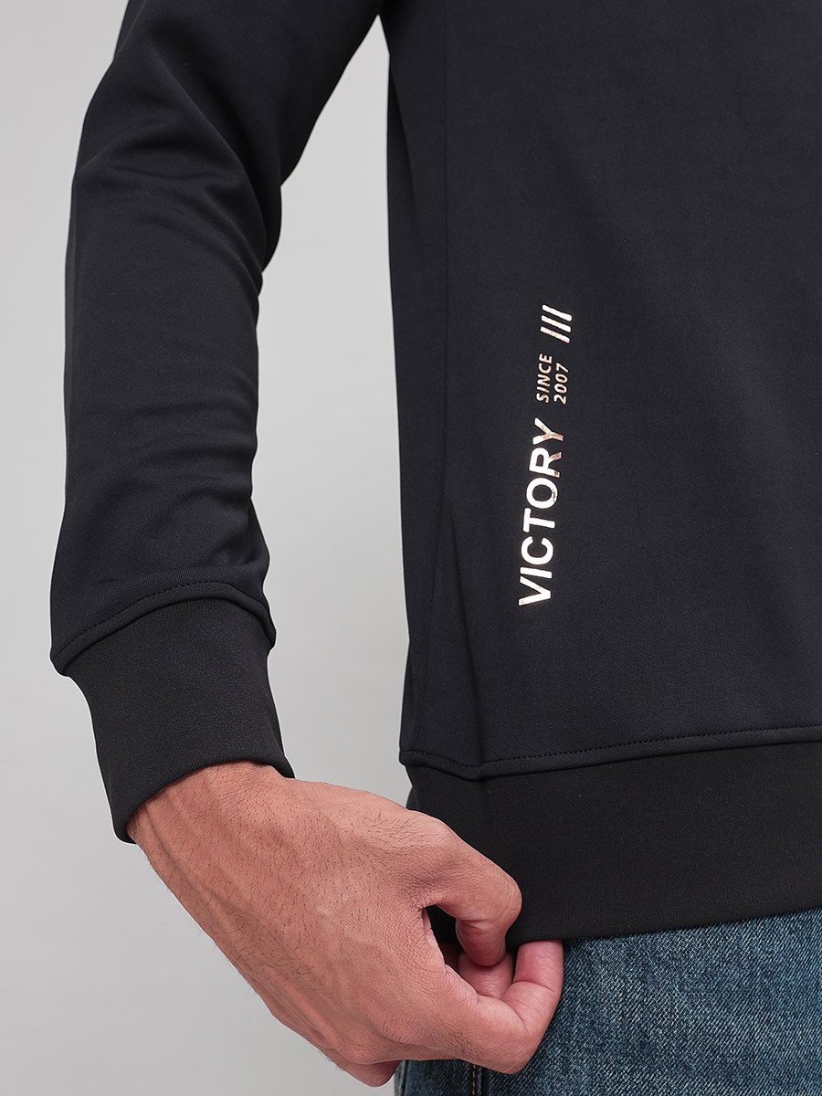 4-Way Stretch Printed Sweatshirt