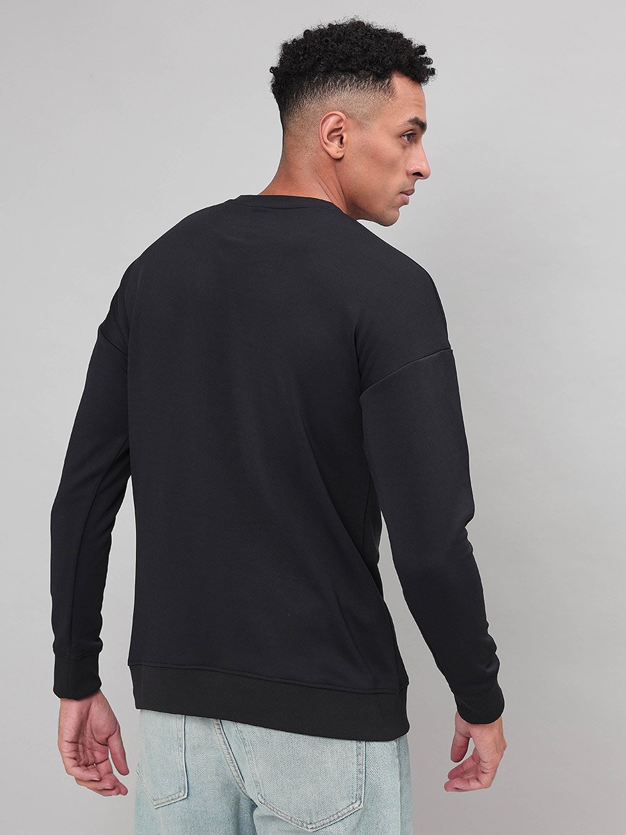 4-Way Stretch Printed Sweatshirt