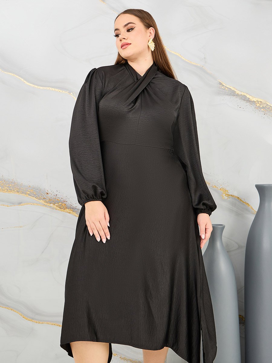 sachin and babi light blue dress Shop our Knitwear Halter Neck Tie LS Dress in Olive main image 1
