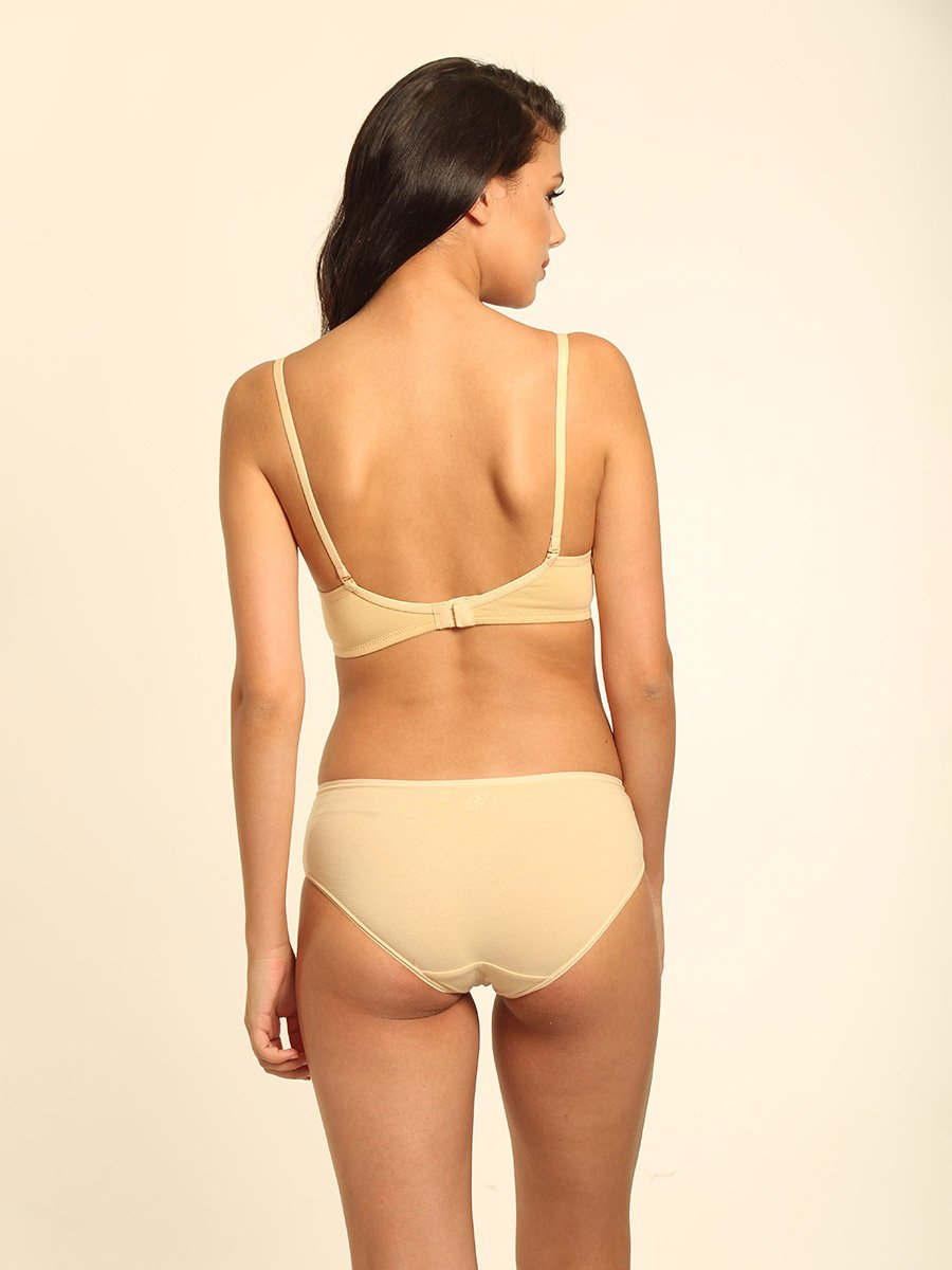 Padded Wired Removable Strap T-shirt Bra