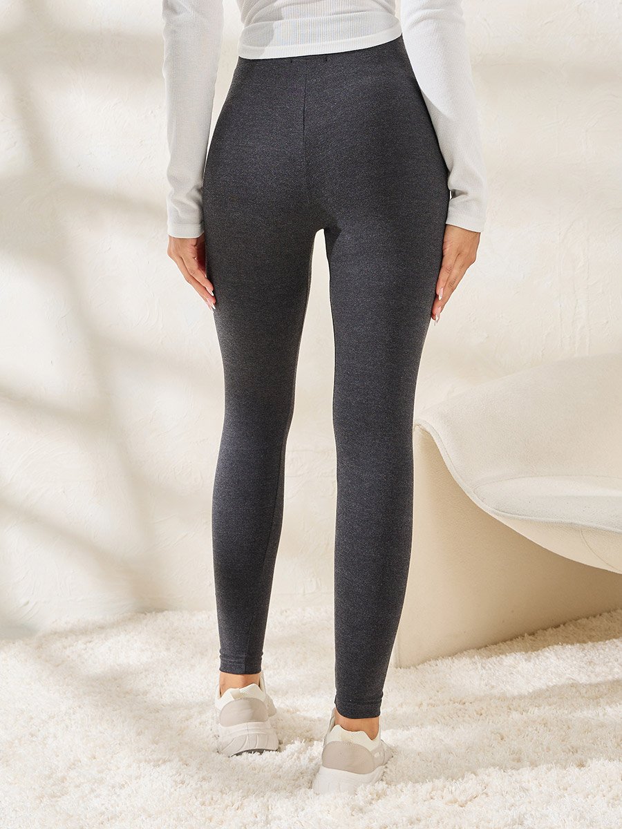 Criss-Cross Waistband Ankle Length Leggings
