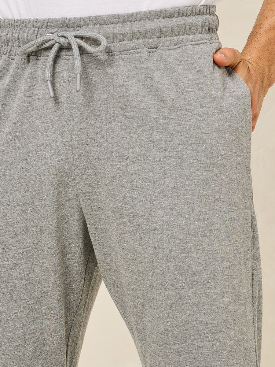 Eco Earth Slim Terry Open Hem Jogger with Welt Pockets