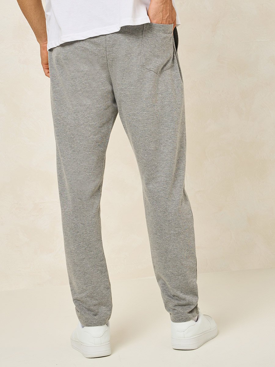 Eco Earth Slim Terry Open Hem Jogger with Welt Pockets