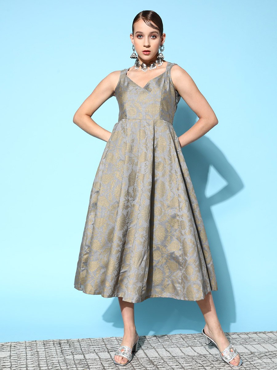 emerald green off the shoulder midi dress Samantha Dress - Forest Green