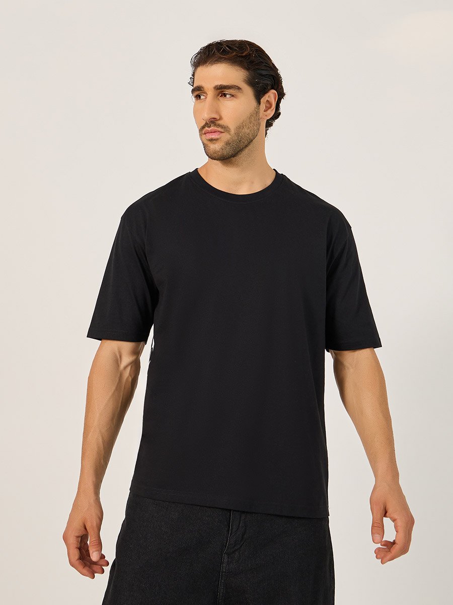 Tiger Graphic Print Oversized T-Shirt