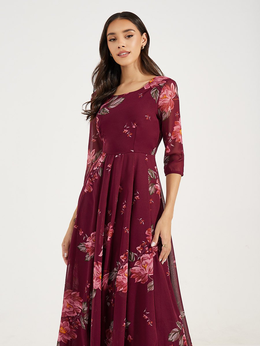 code maxi dress Nathalie Maxi Dress - Tango Red