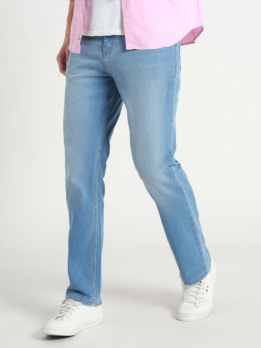 Midrise Slim Fit Jeans with Pocket