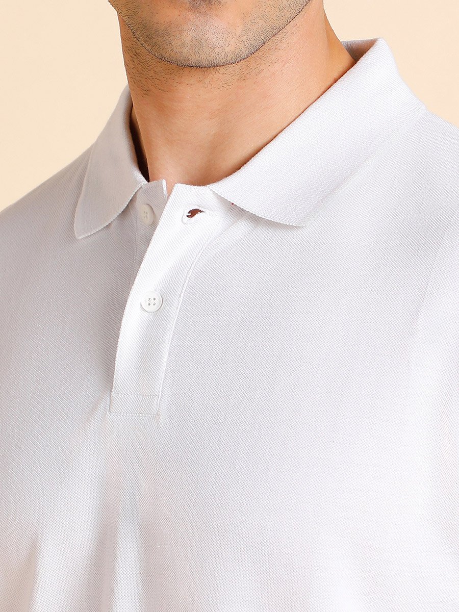 Solid Slim Fit Polo