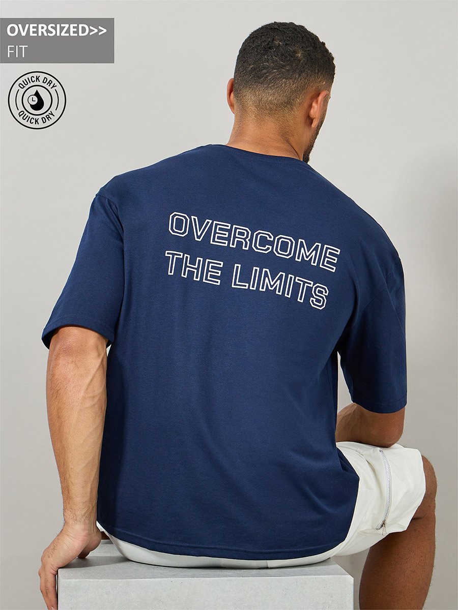 Cotton Rich Oversized Athleisure T-Shirt