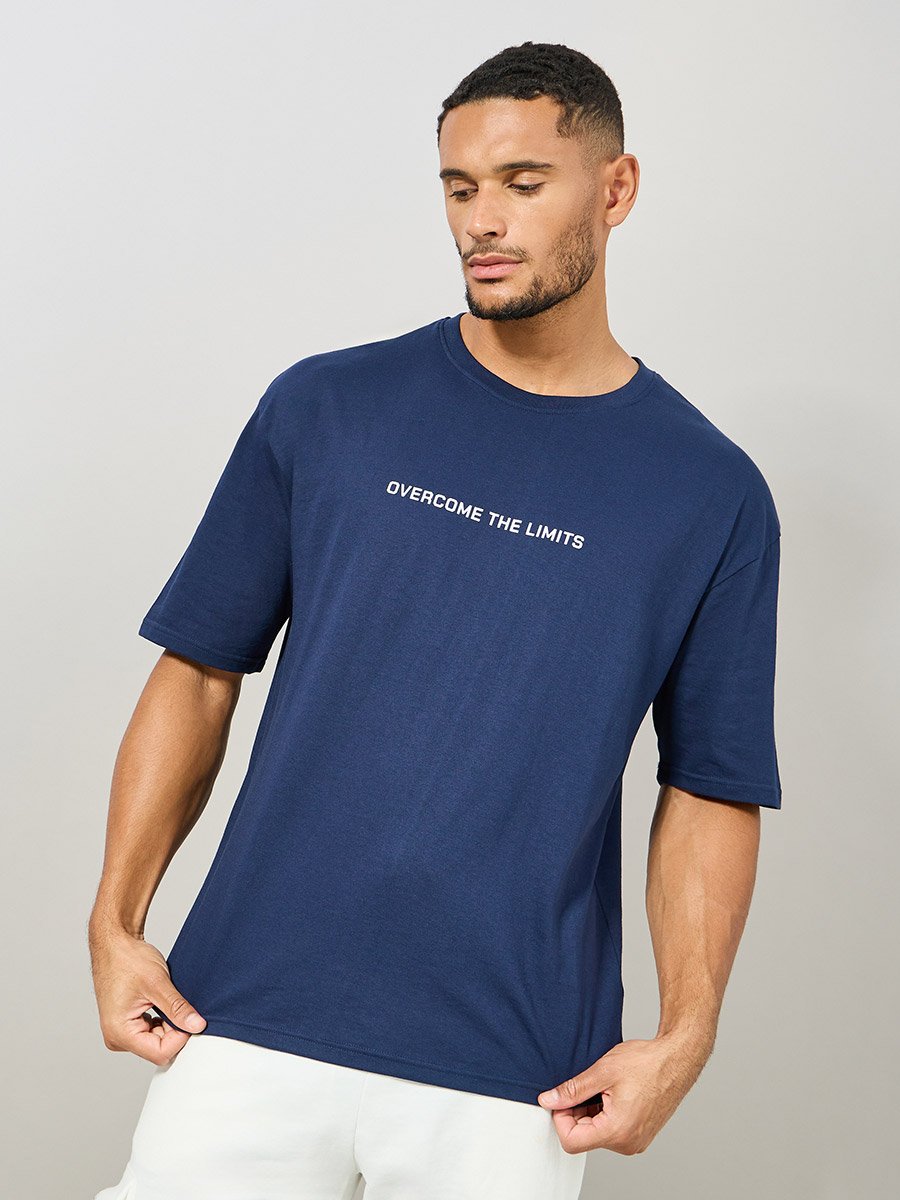 Cotton Rich Oversized Athleisure T-Shirt