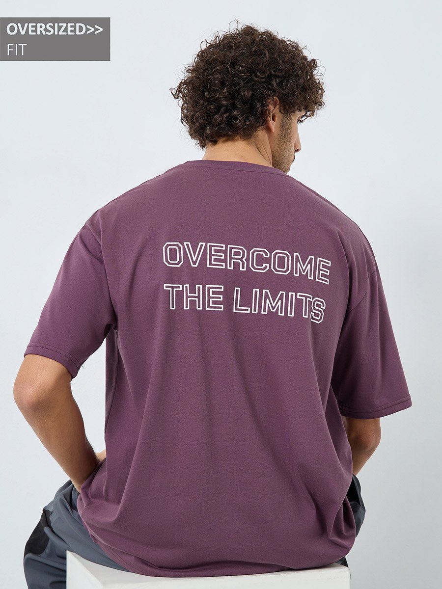 Cotton Rich Oversized Athleisure T-Shirt