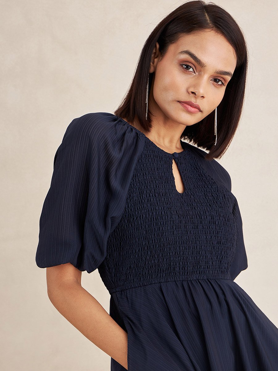 mini boho dresses for women Women's Dress - Chiffon Blue & Coral Dress Elie Tahari Black Faux The Love Factory Size:13 YOUTH Please find the detail