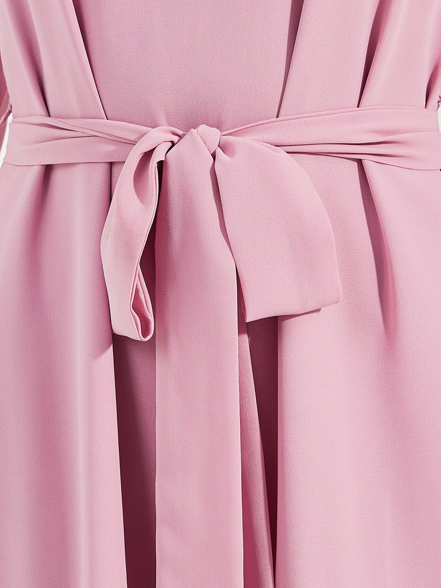 Asymmetric Overlay Ruffled Midi Dress For Women at UAE | Styli Asymmetric Overlay Ruffled Midi Dress For Women at UAE | Styli