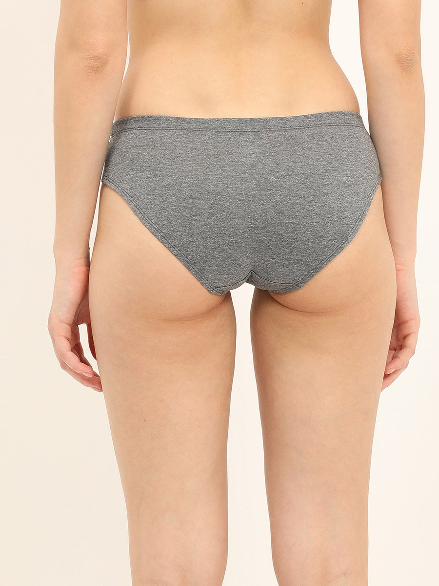 Pack of 3 - Logo Detail Cotton Mid Briefs