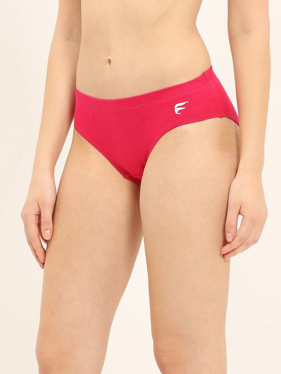Pack of 3 - Logo Detail Cotton Mid Briefs