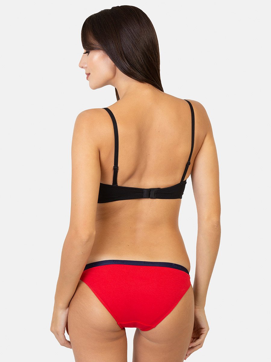 Cotton Padded Non Wired Bandeau Bra