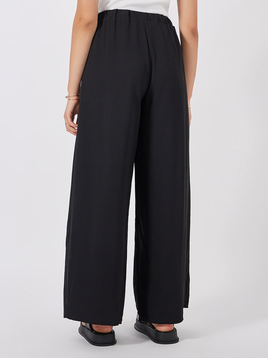 High Rise Wide Leg Pants