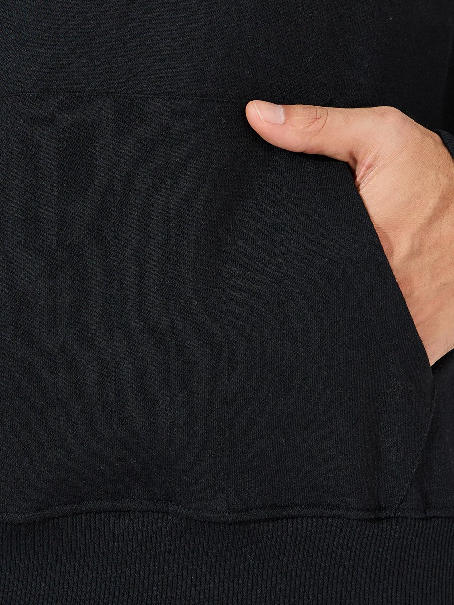 Eco Earth Relaxed Fit Color Block Terry Hoodie