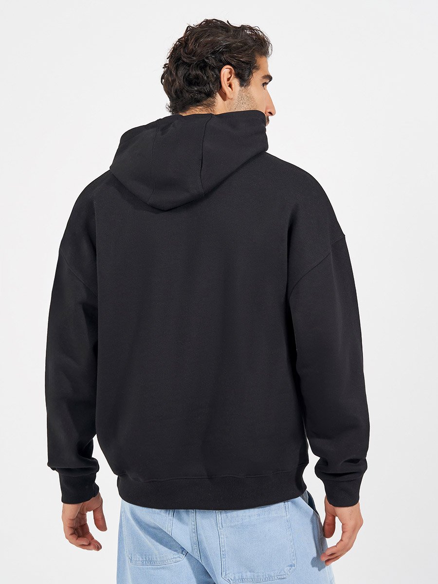 Oversized Fleece Kangaroo Pocket Heavyweight Hoodie